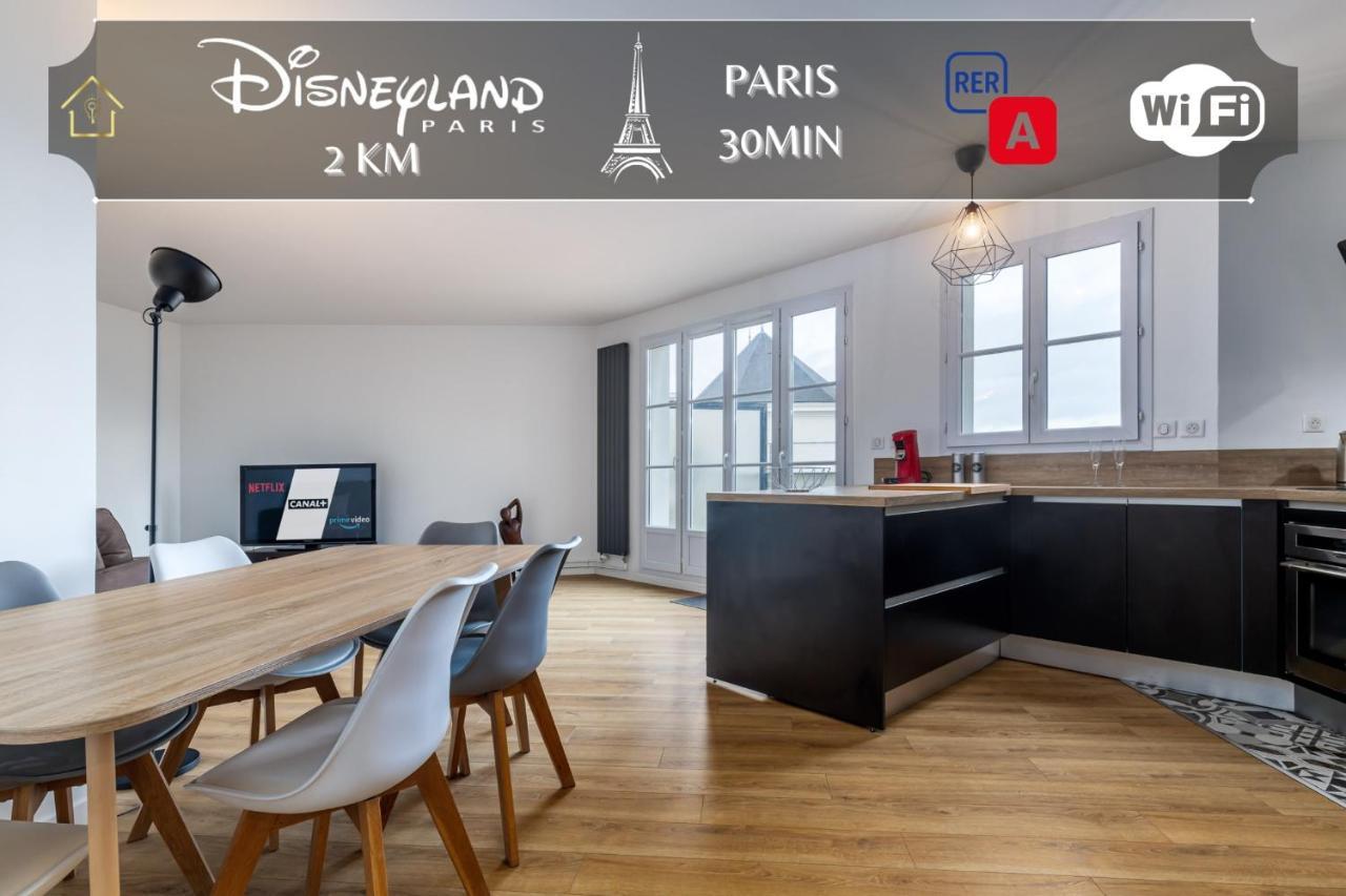 Appart'Hotel Gibraltar Disneyland Paris Serris Extérieur photo