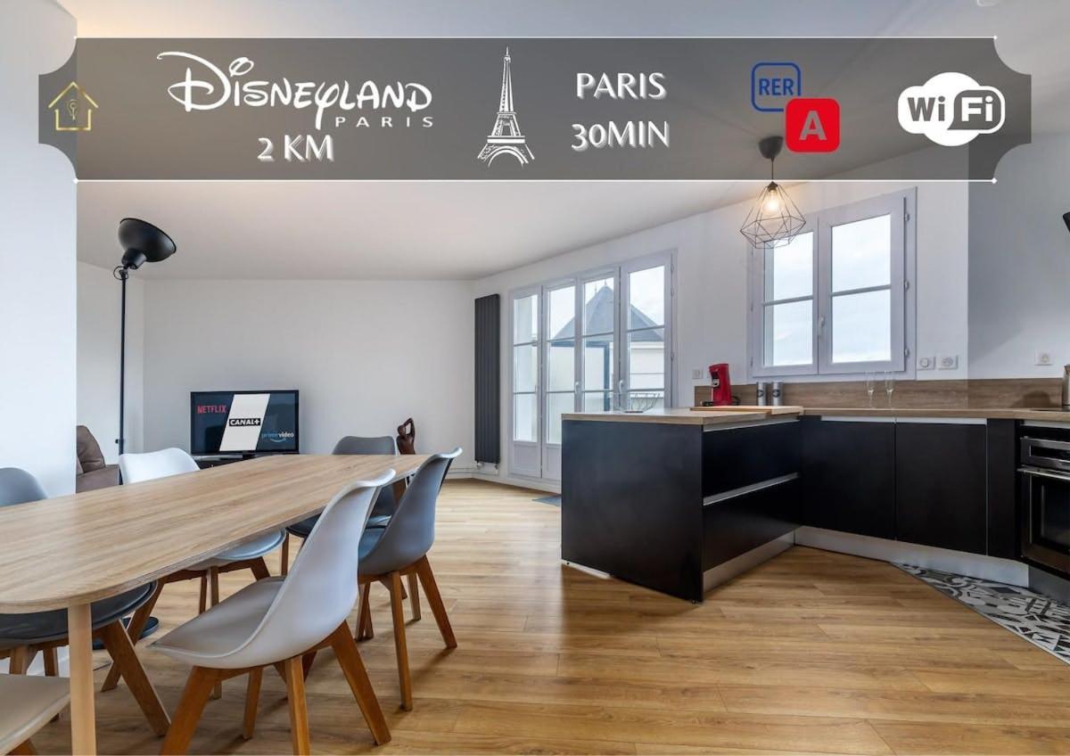 Appart'Hotel Gibraltar Disneyland Paris Serris Extérieur photo